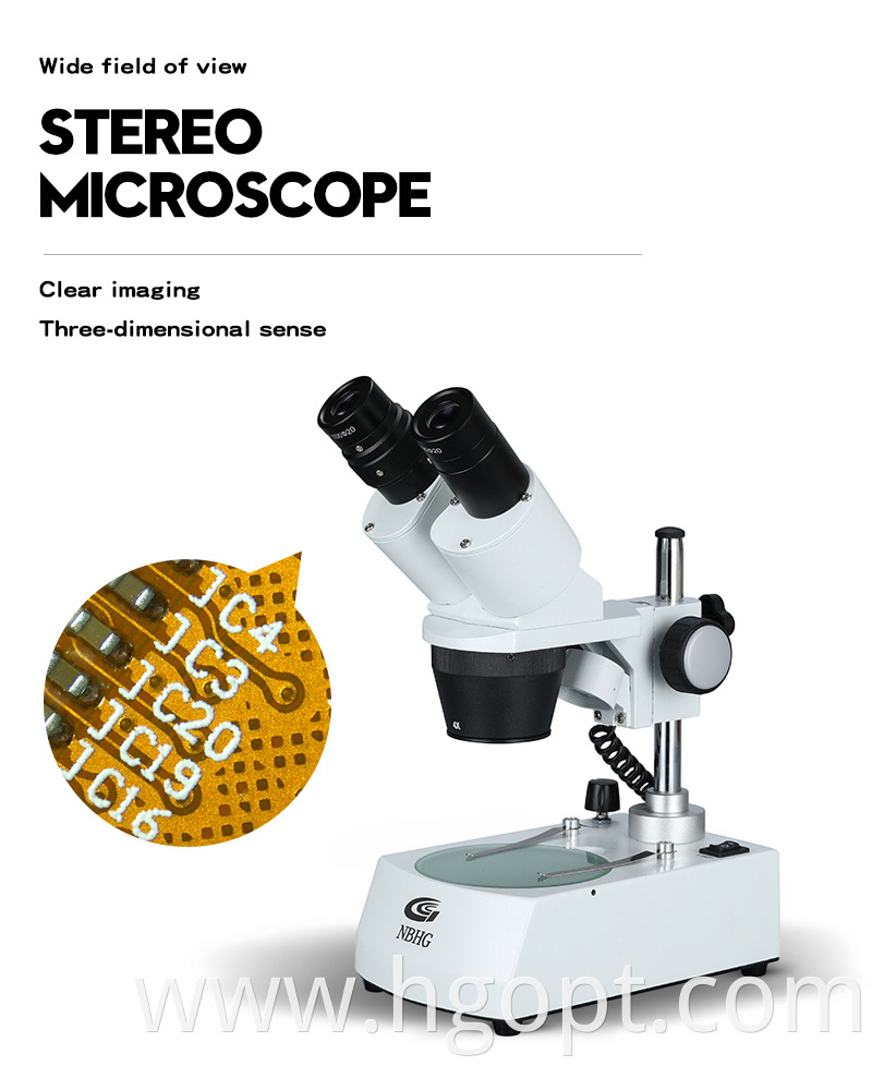 Competitive Price Stand Step Stereo Microscope